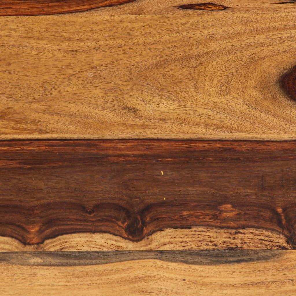 Rustic Wooden Coffee Table with Metal Frame G23720