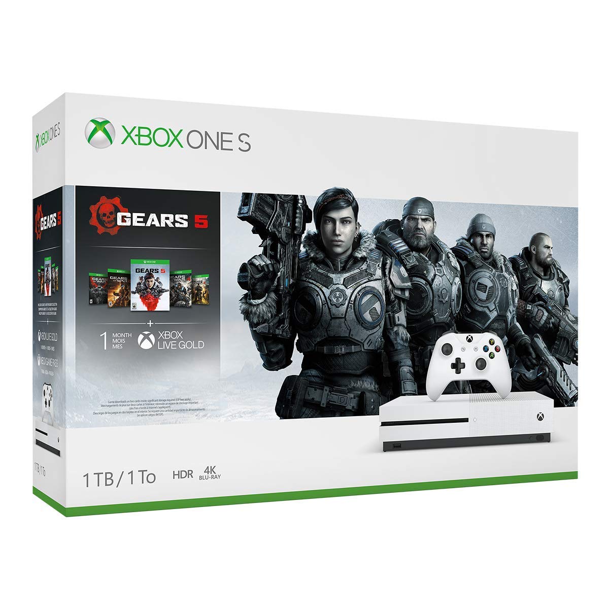 Xbox One S 1TB Console A532634