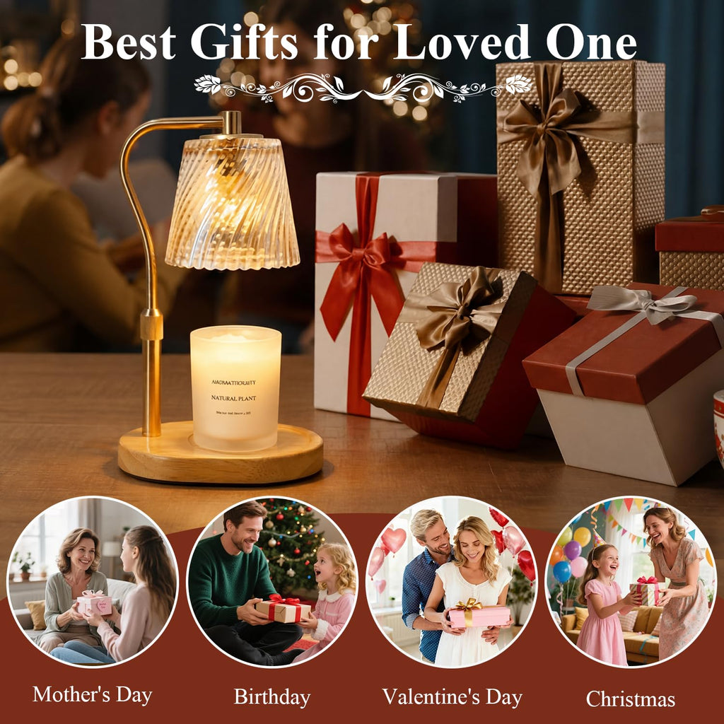 Candle Warmer Lamp with Timer and Dimmable K574