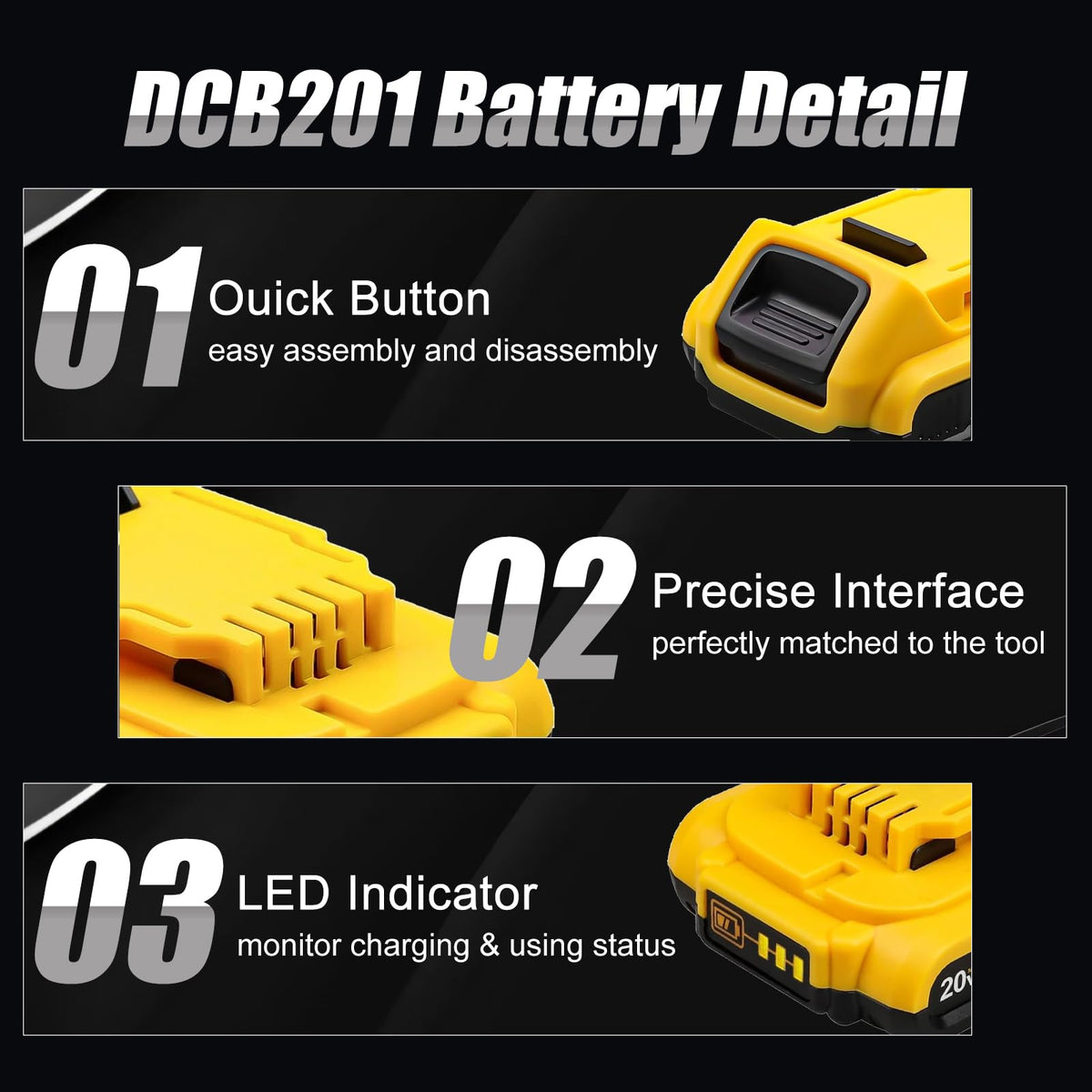 3.0Ah Battery Replacement Y2154