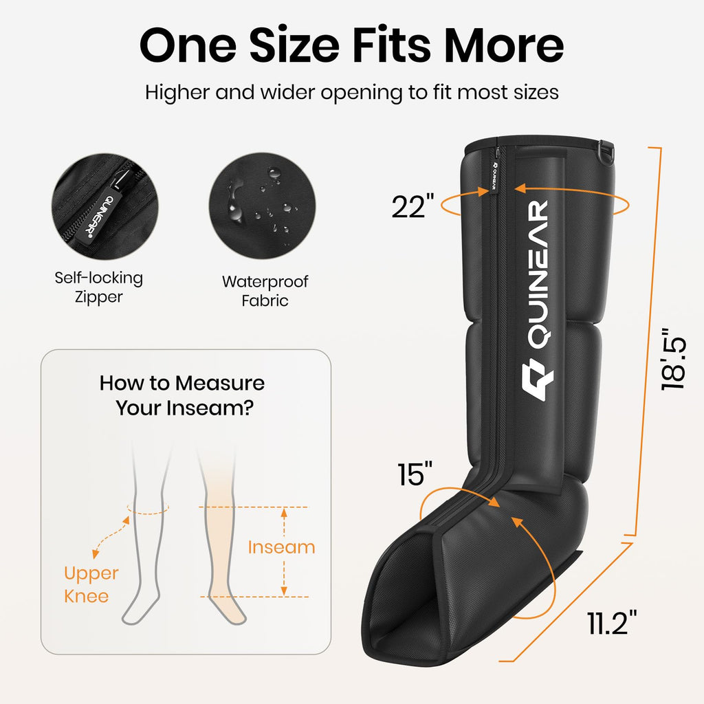 Air Compression Leg Recovery Boots Massager G130887