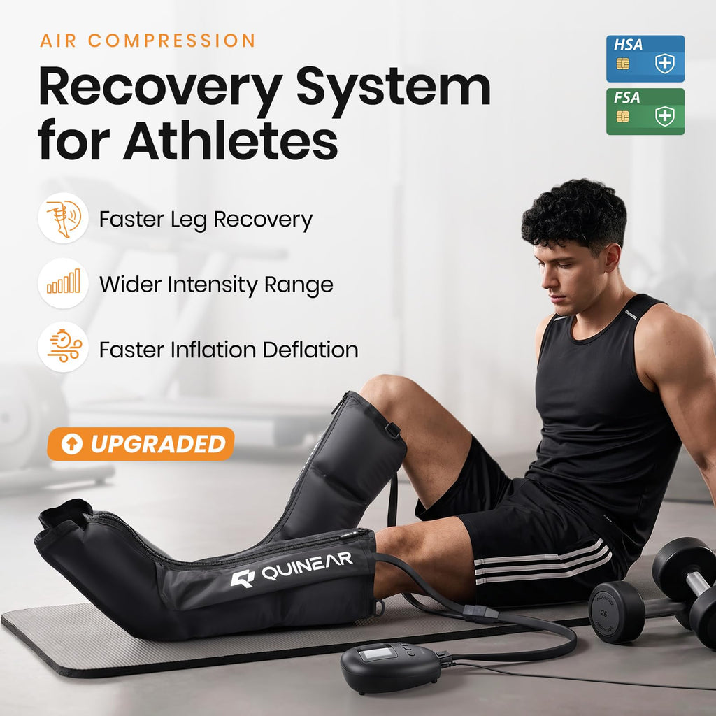 Air Compression Leg Recovery Boots Massager G130887