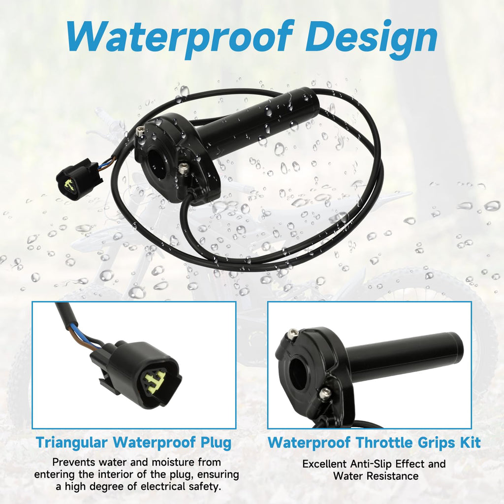 Throttle Handle Kit Replacement for Electric Dirt Bike K637647