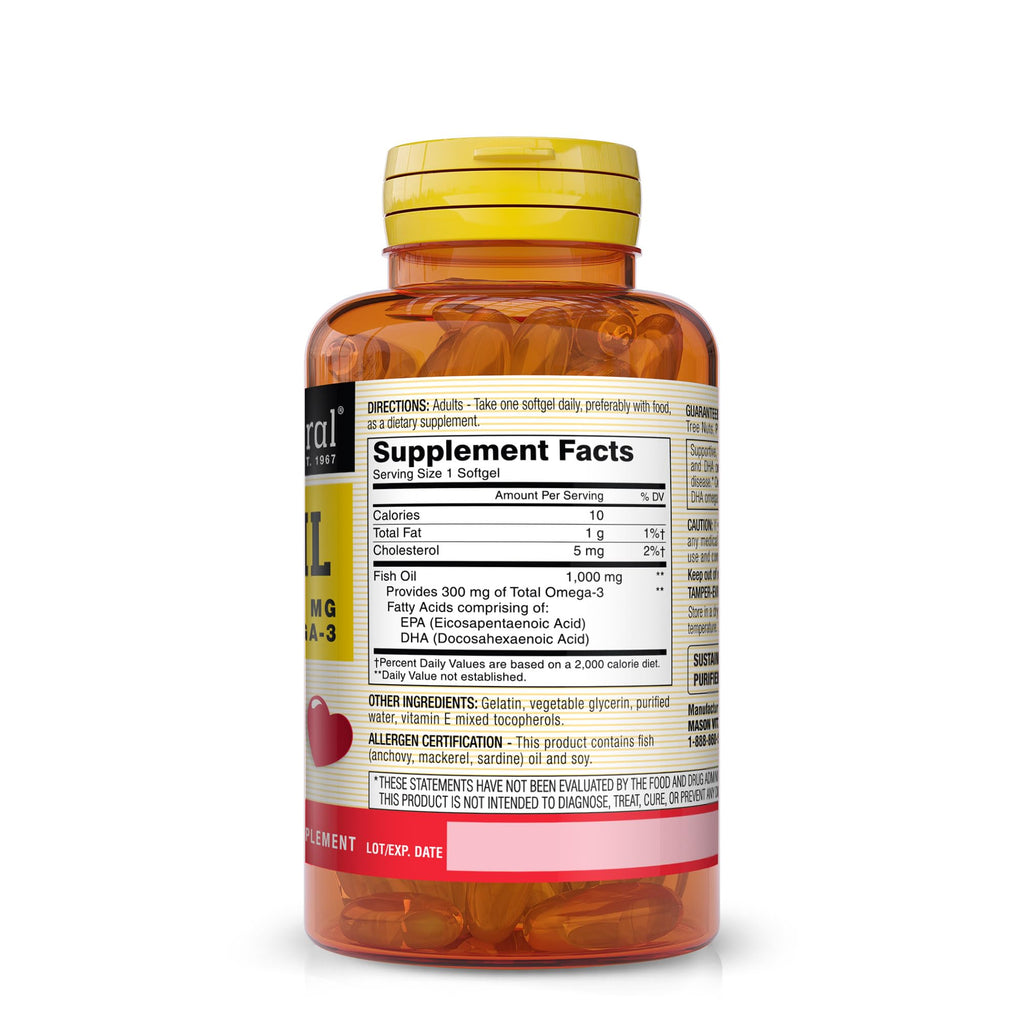 Omega-3 Fish Oil 1000mg EPA DHA Z661819