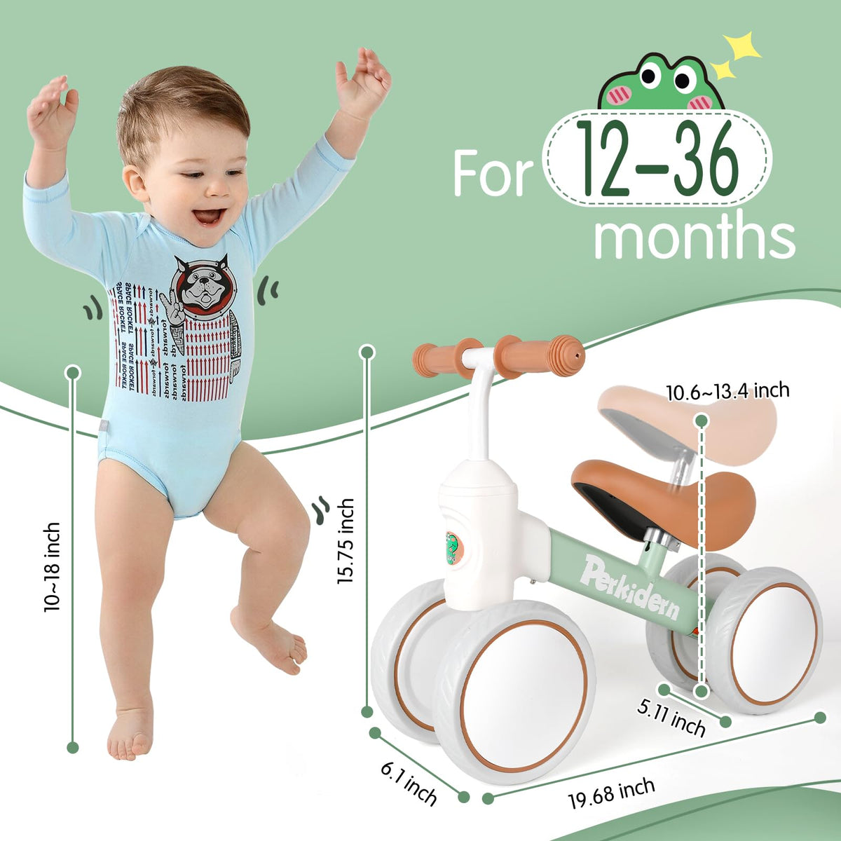 Balance Bike for 1+ Year Old Baby W21375
