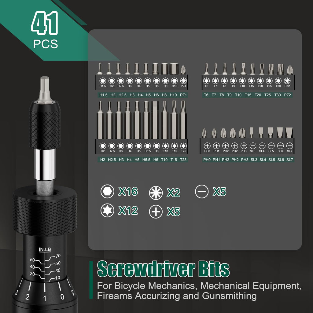 Inch-Pound Torque Screwdriver Kit L90065