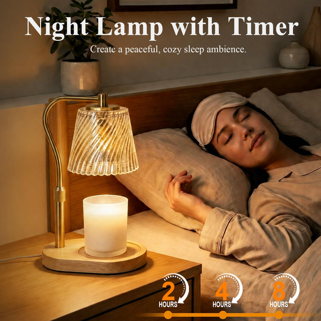 Candle Warmer Lamp with Timer and Dimmable K574