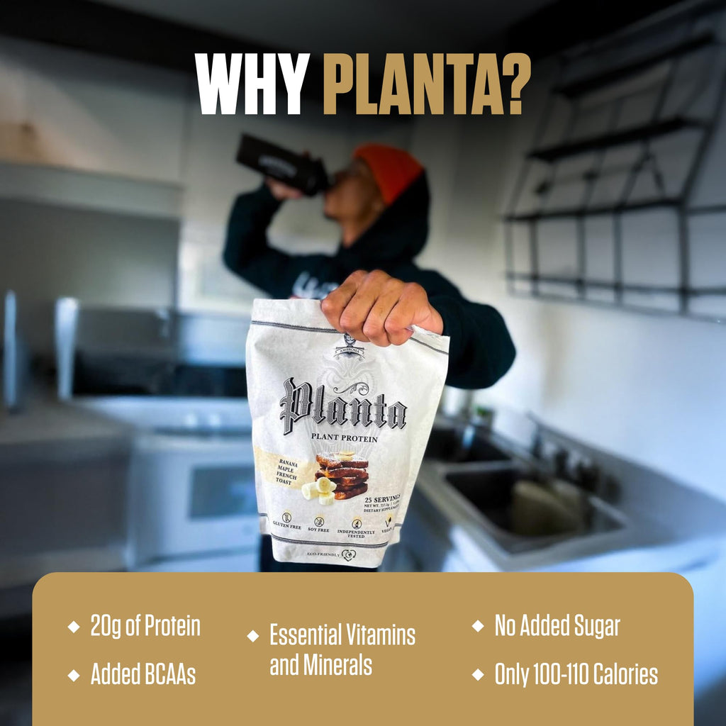 Plant Based Vegan Pea Protein Powder 20g Vanilla U4691