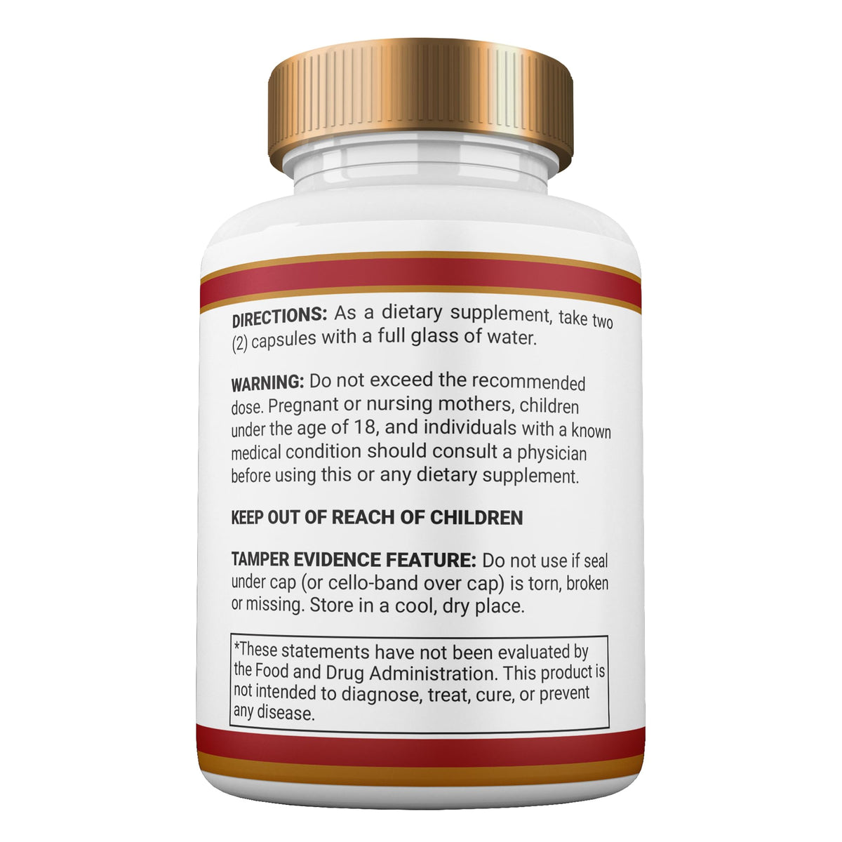 All Natural Maximum Strength Capsules 1 Month Supply D177207