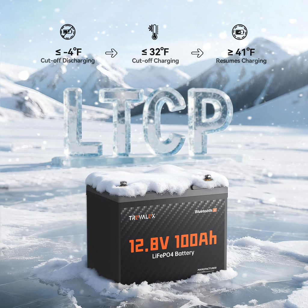 12V 100Ah LiFePO4 Lithium Battery A619