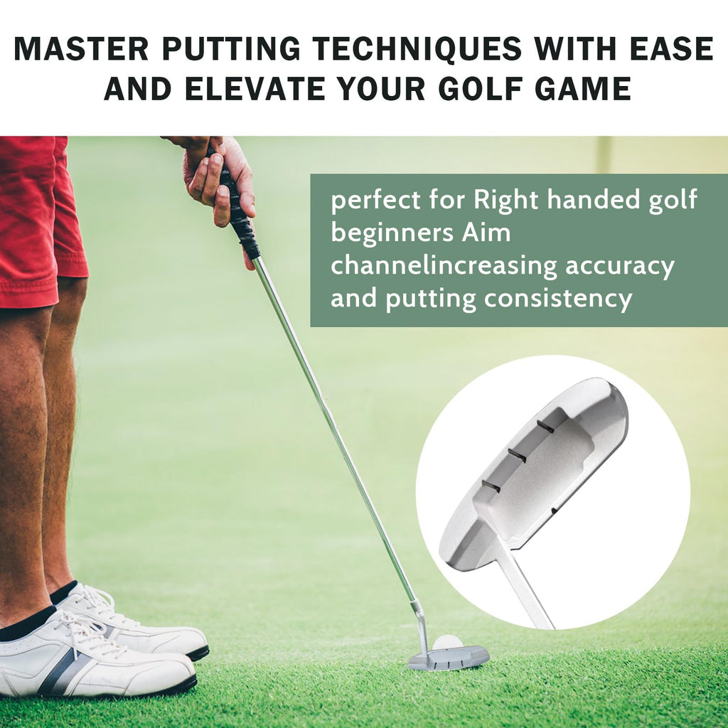 Two-Way Golf Putter with 2 Golf Balls I613670