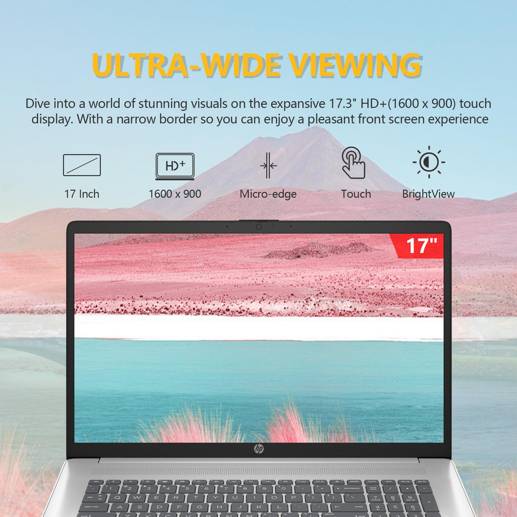 17.3 Inch Touchscreen Laptop AMD Ryzen 5 16GB RAM 1TB SSD F8154