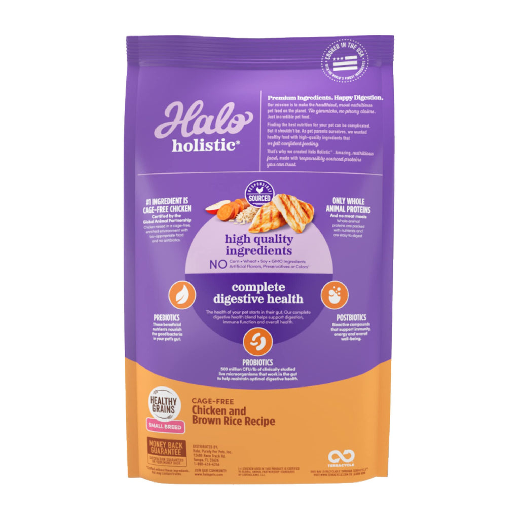Small Breed Chicken & Brown Rice Dog Food 3.5 lb X672018