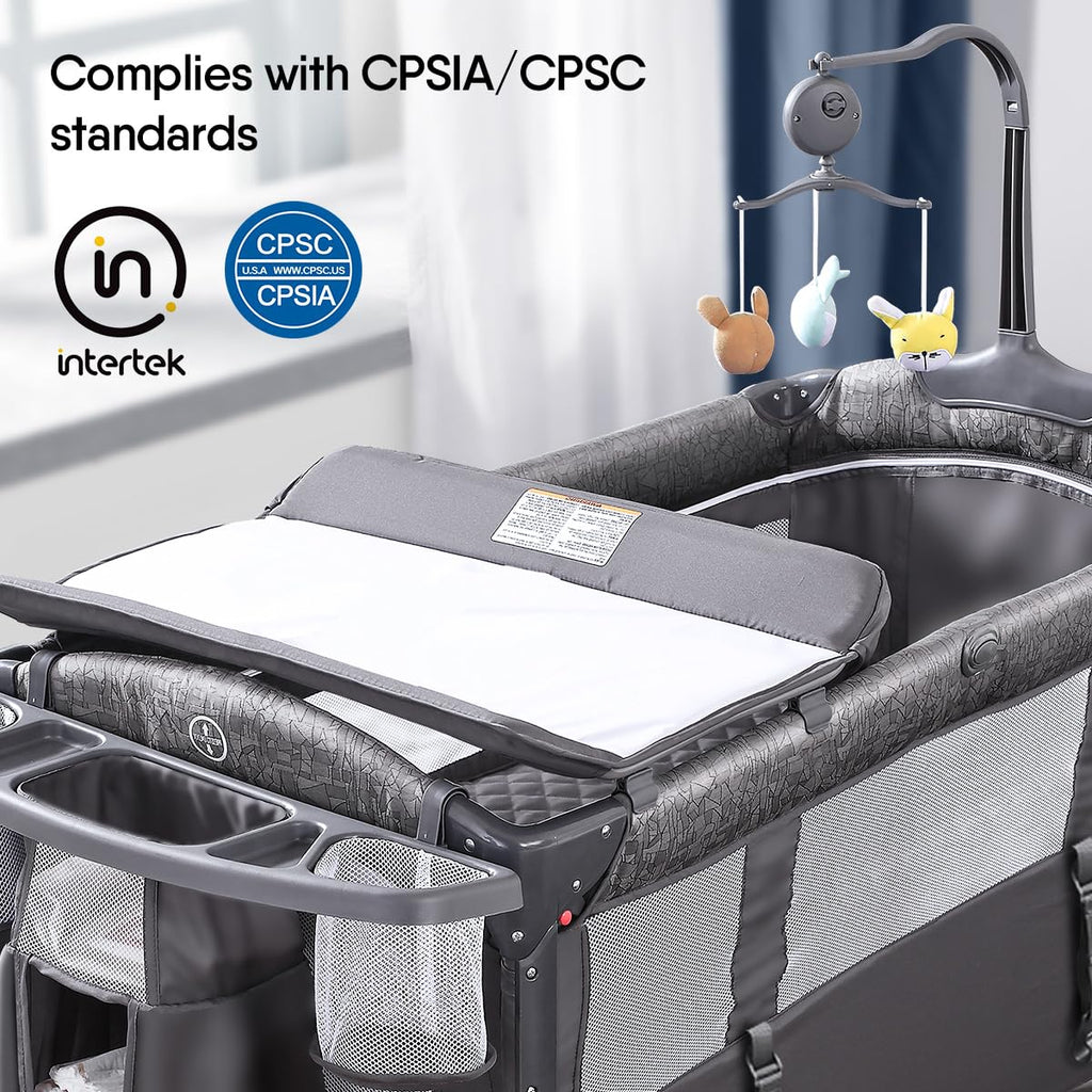 Baby Bassinet Bedside Crib K2919
