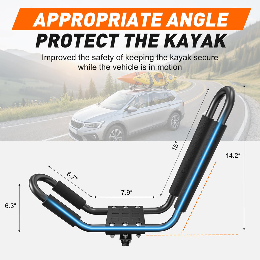 2 Pairs Kayak Carrier Racks X83919