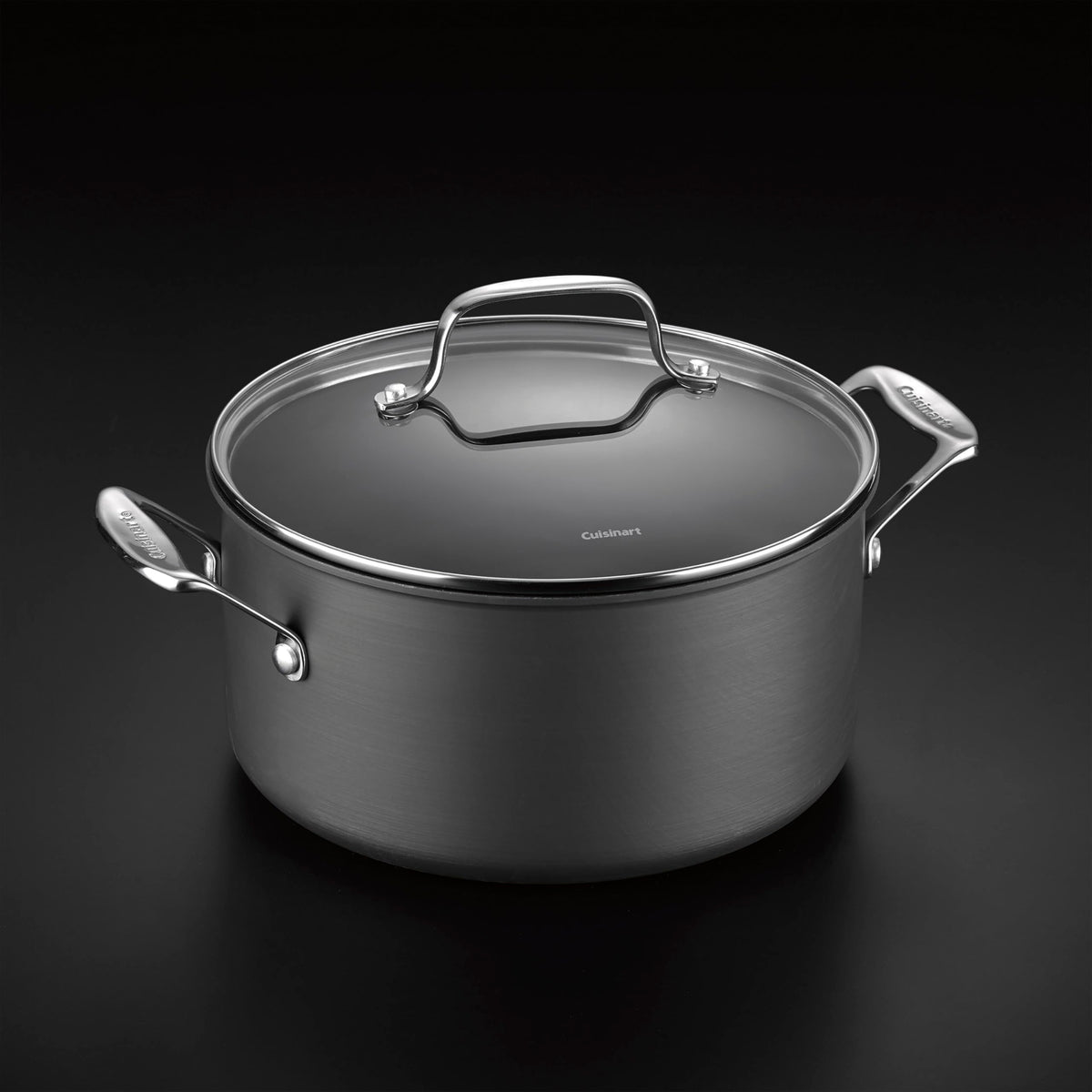 6-Quart Nonstick Hard-Anodized Stockpot with Cover U5982