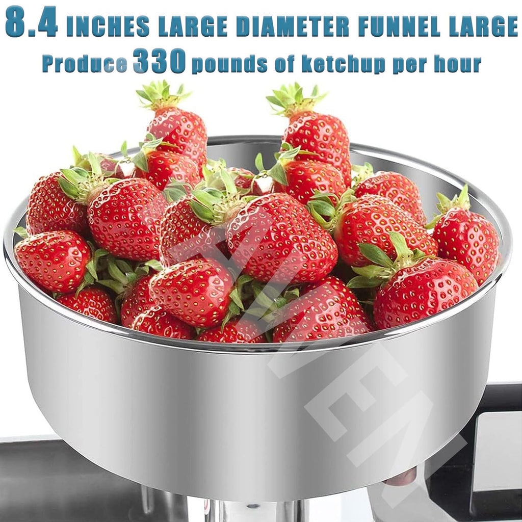 450w Stainless Steel Electric Tomato Strainer U876595
