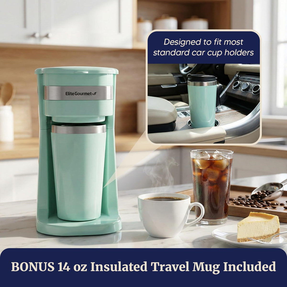 Single-Serve Compact Coffee Maker A5004