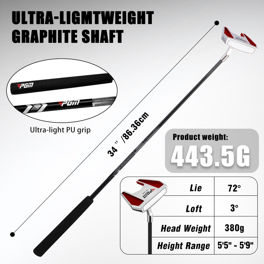 Golf Standing Putter Graphite Shaft V9670