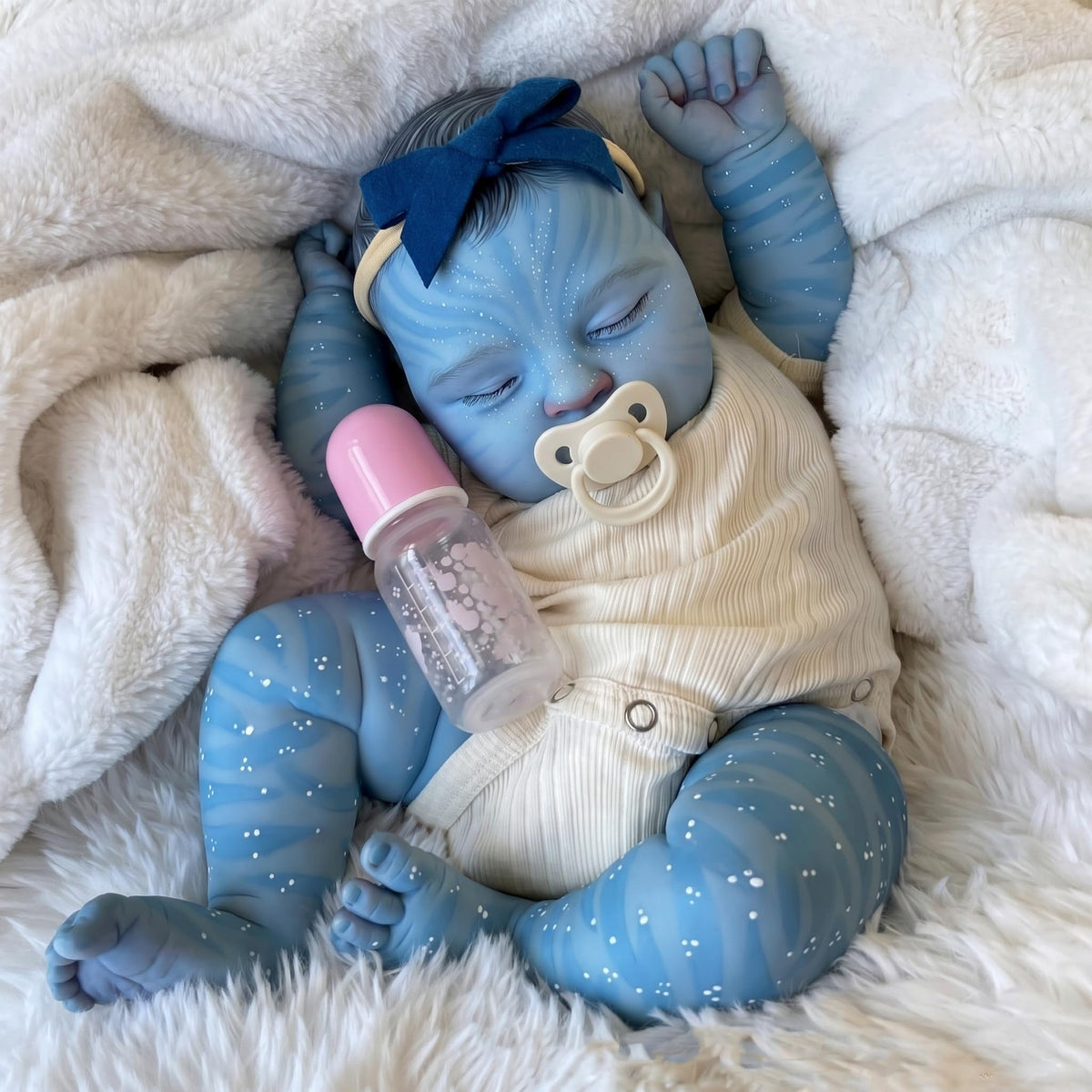 20 Inch Soft Body Vinyl Realistic Sleeping Newborn Baby Doll J274