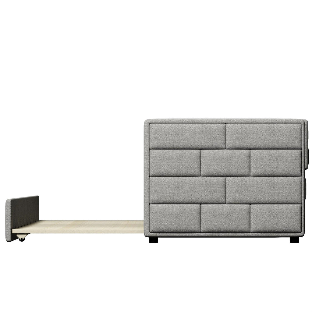 Twin Upholstered Daybed with Trundle J4023