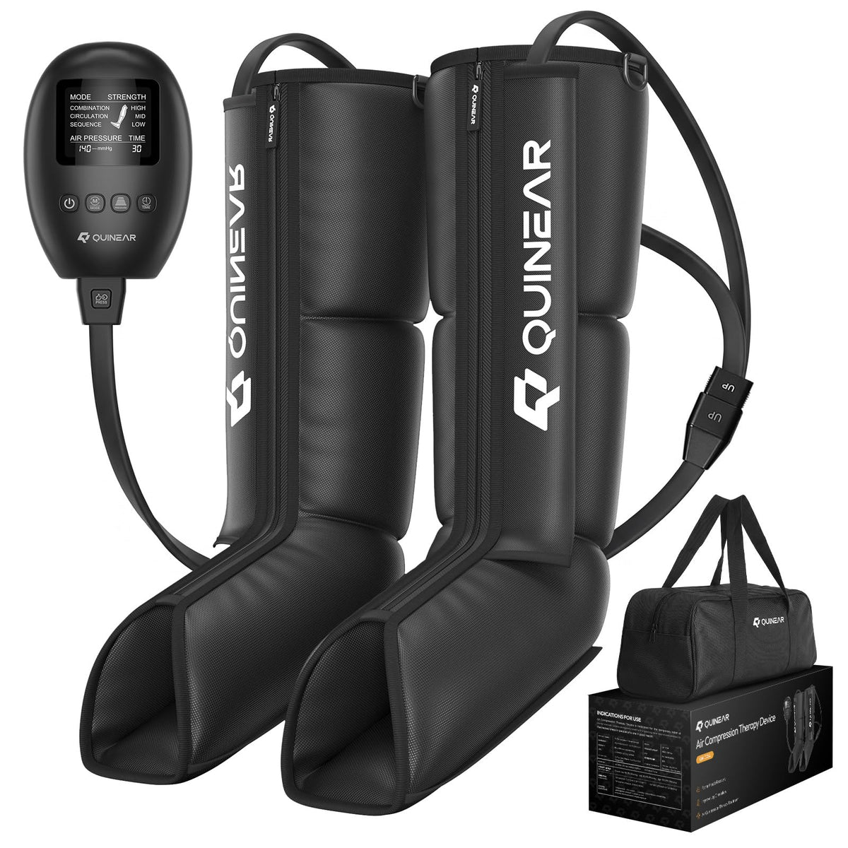 Air Compression Leg Recovery Boots Massager G130887
