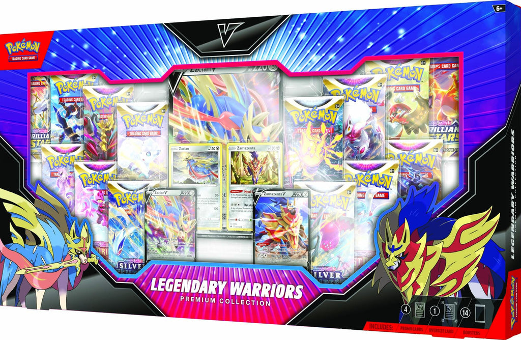 Pokemon TCG 14 Booster Packs Premium Collection Box E171