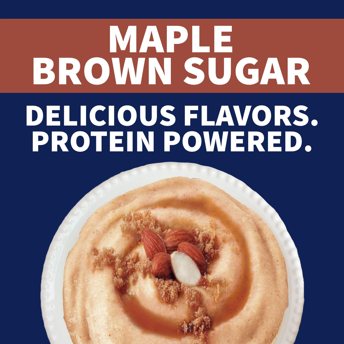 Instant High Protein Hot Cereal, Maple Brown Sugar, 12 Packets I68610