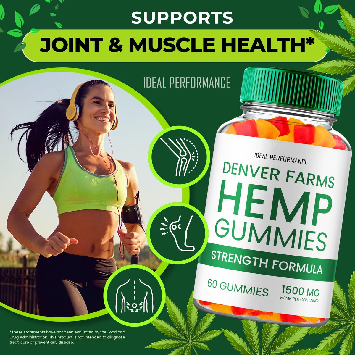 Maximum Strength All Natural Hemp Gummies 2 Pack S895230