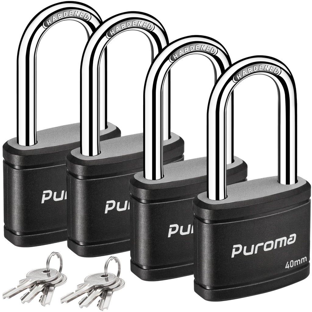 4 Keyed Padlock 6 Keys Alike 40mm N19749
