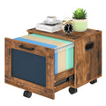Rolling File Cabinet with Drawer Q99326