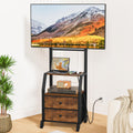 Rolling TV Stand for 32-55 Inch TVs Y753