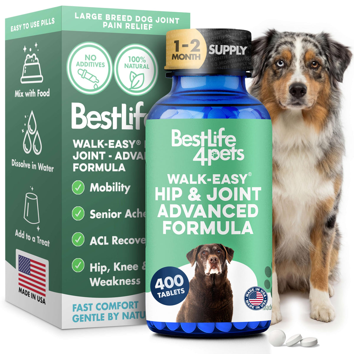 Hip and Joint Supplement for Dogs D6622