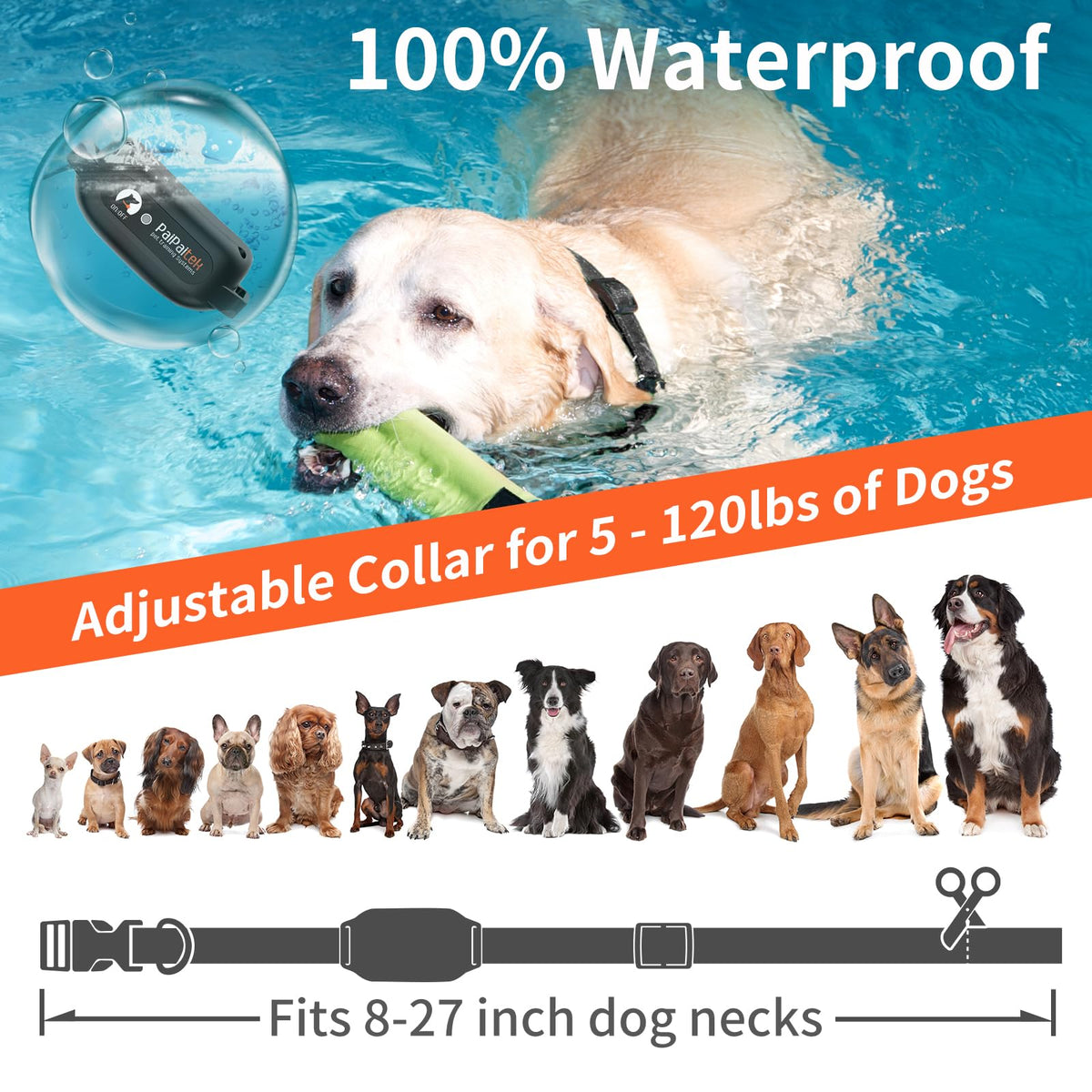 Vibration & Beep Dog Training Collar with Remote L617