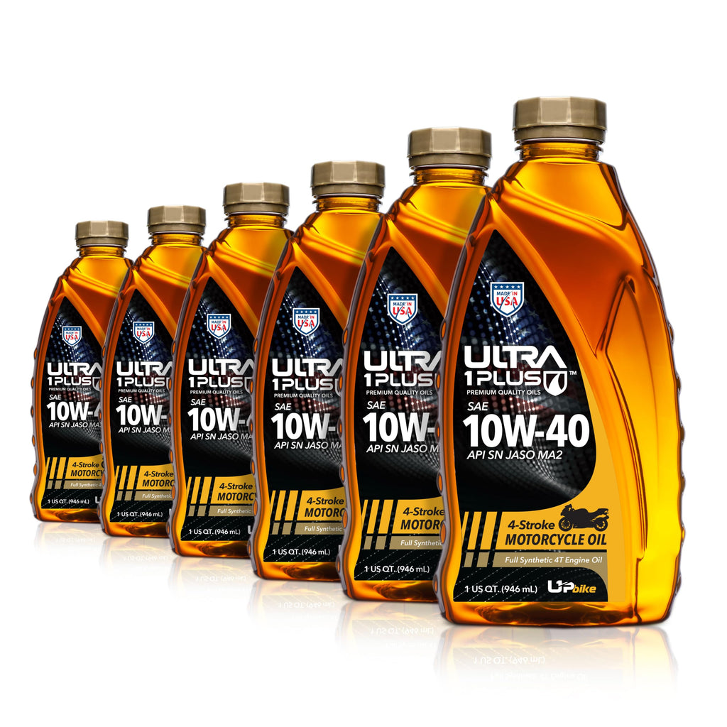 10W-40 Full Synthetic Motorcycle Oil 6 Quarts B430