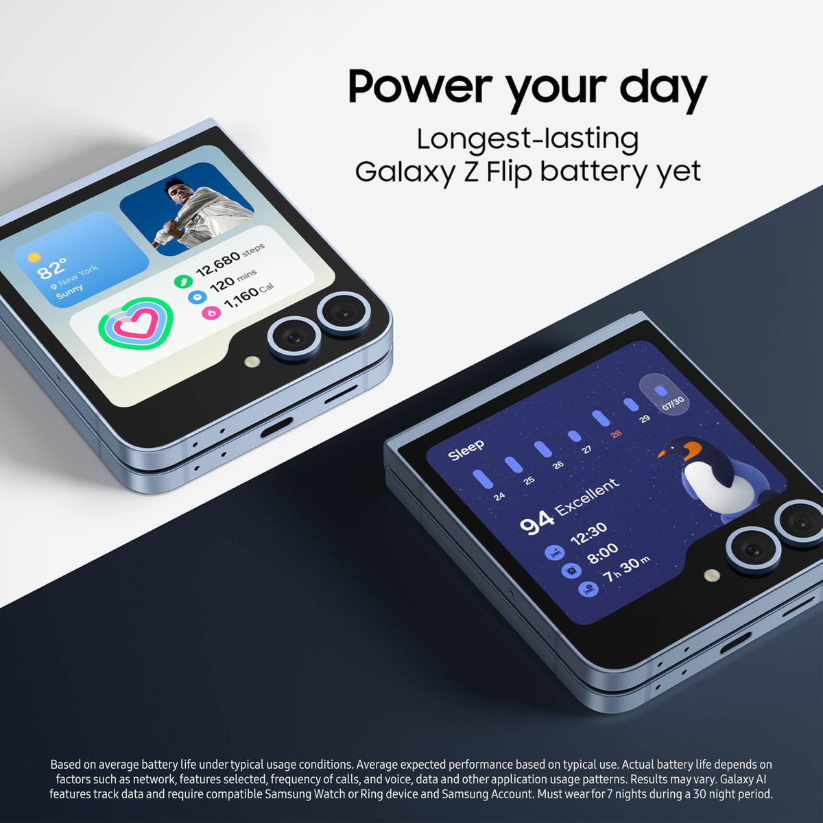 Galaxy Z Flip 6 256GB Blue Smartphone U97940