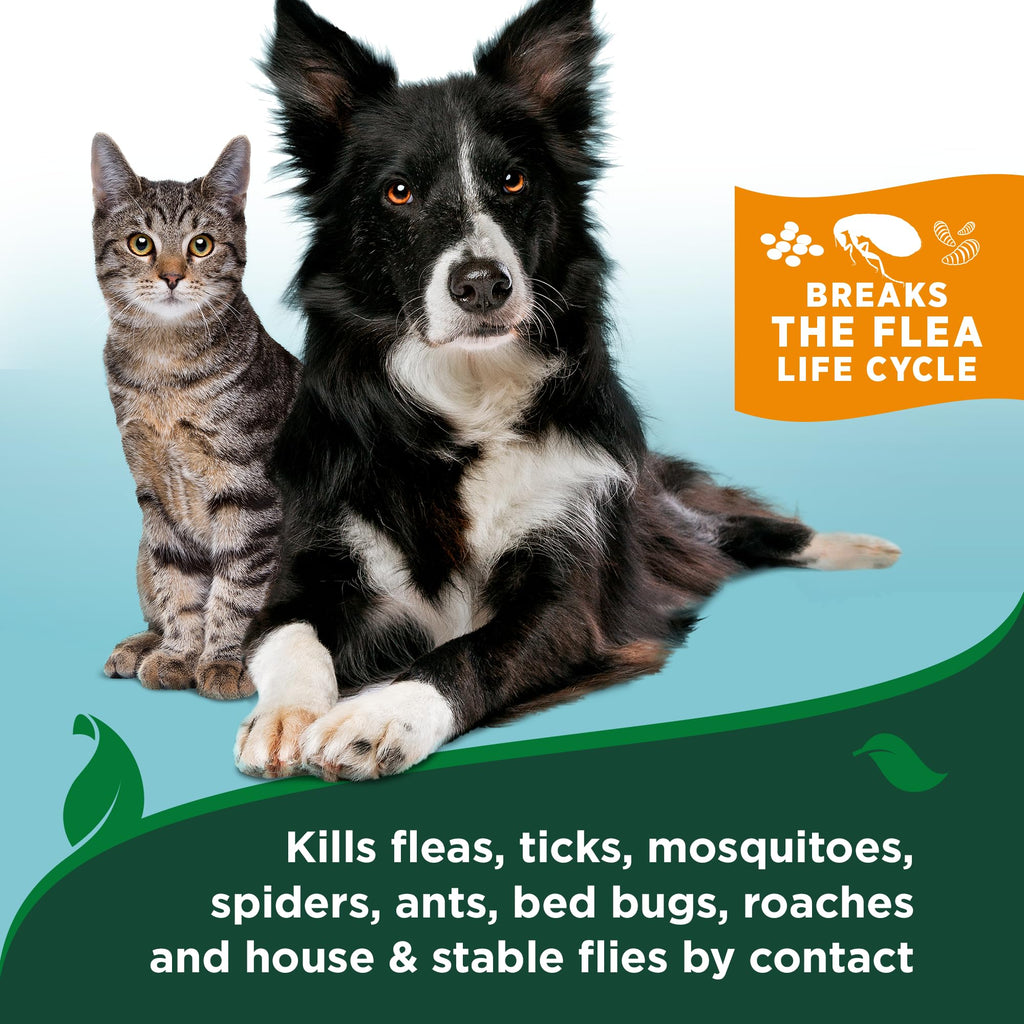 32 oz Flea and Tick Spray + 12 oz Dog Shampoo Y546