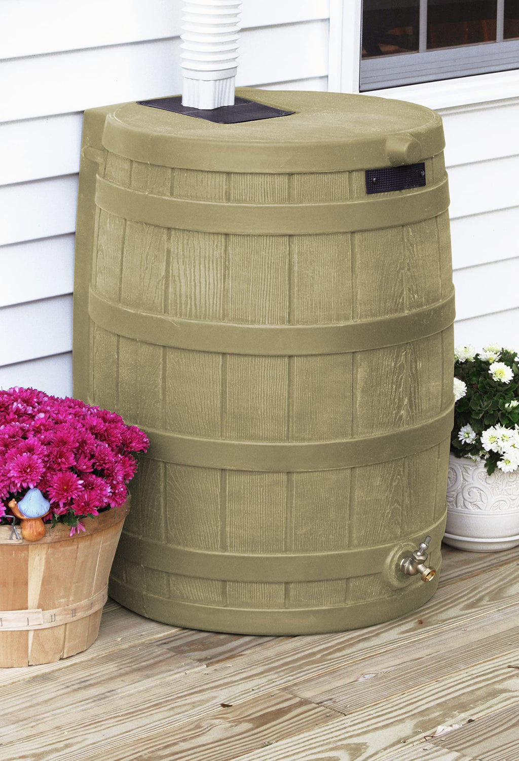 50 Gallon Rain Barrel with Diverter Kit K513462