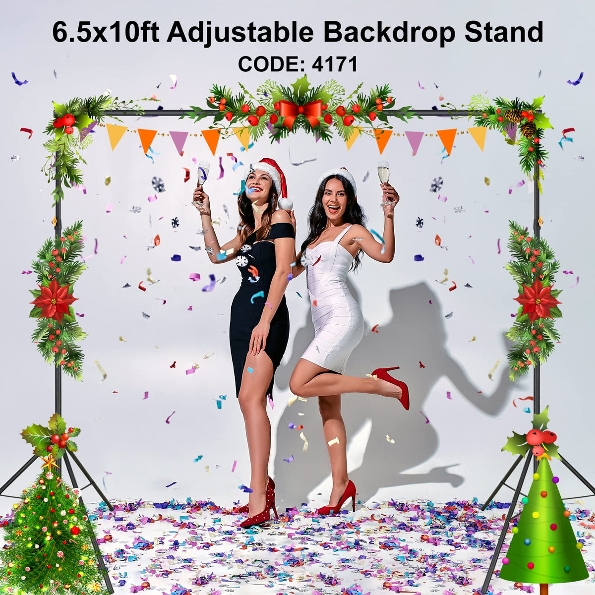 10x6.5ft Backdrop Stand Kit O56512