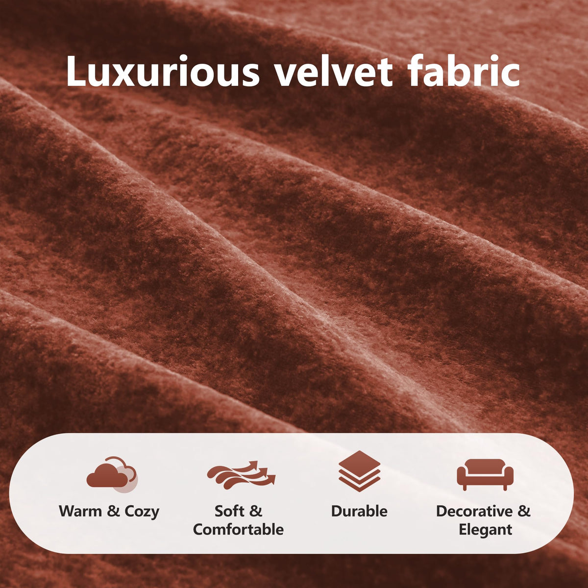 L-Shaped Orange Velvet Tufted Sofa with Ottoman G129297
