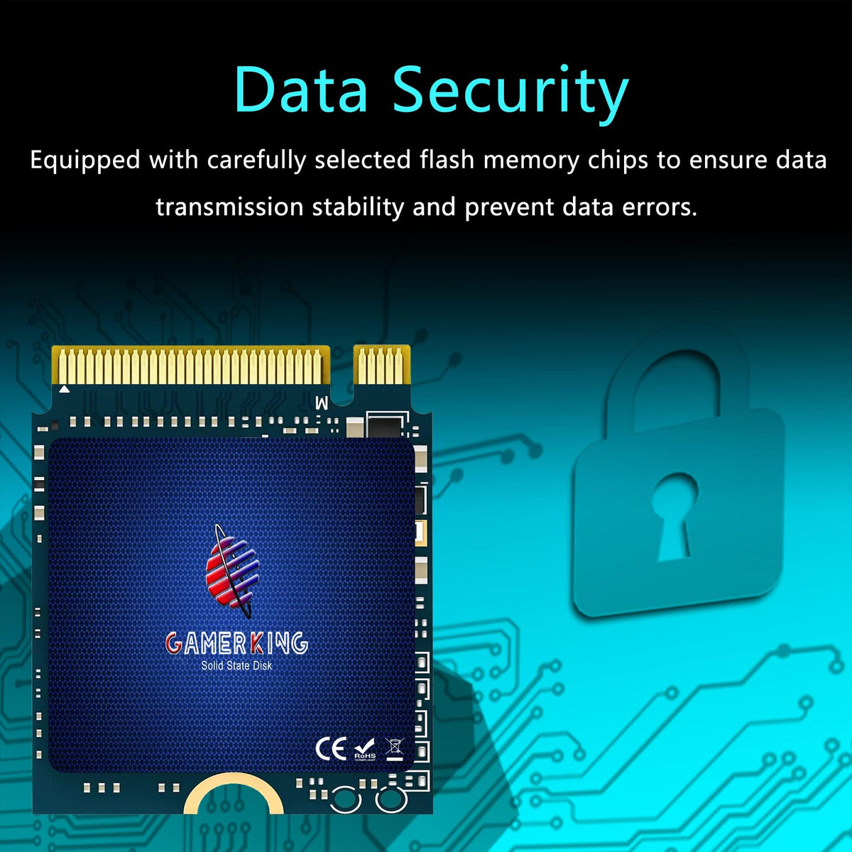 128GB M.2 2230 NVMe PCIe Gen 3.0X4 Internal SSD U5063
