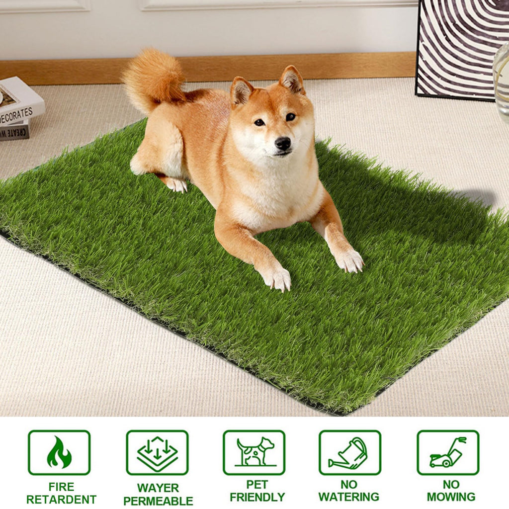 20x25 inches Artificial Grass Pad with Drainage Holes O652767
