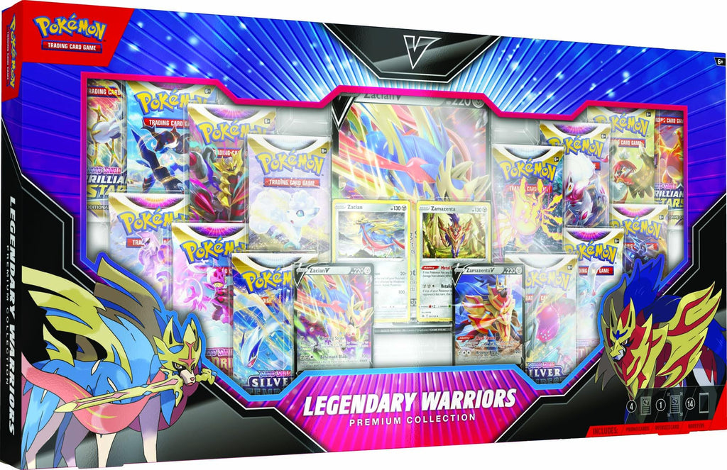 Pokemon TCG 14 Booster Packs Premium Collection Box E171