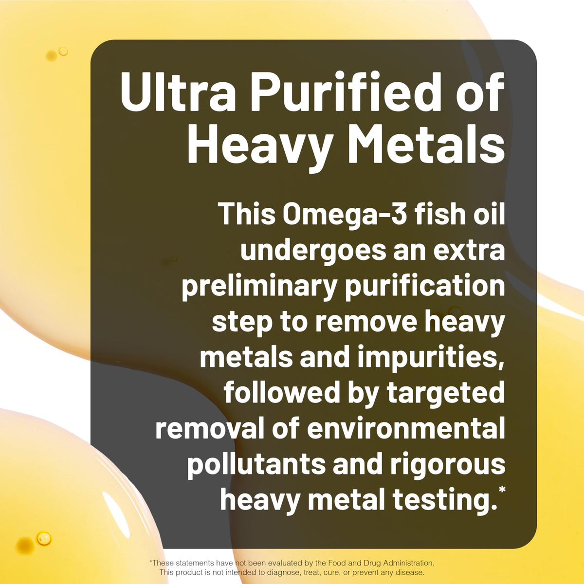 Omega 3 Fish Oil 2200 mg Lemon Flavor 60 Softgels E647801
