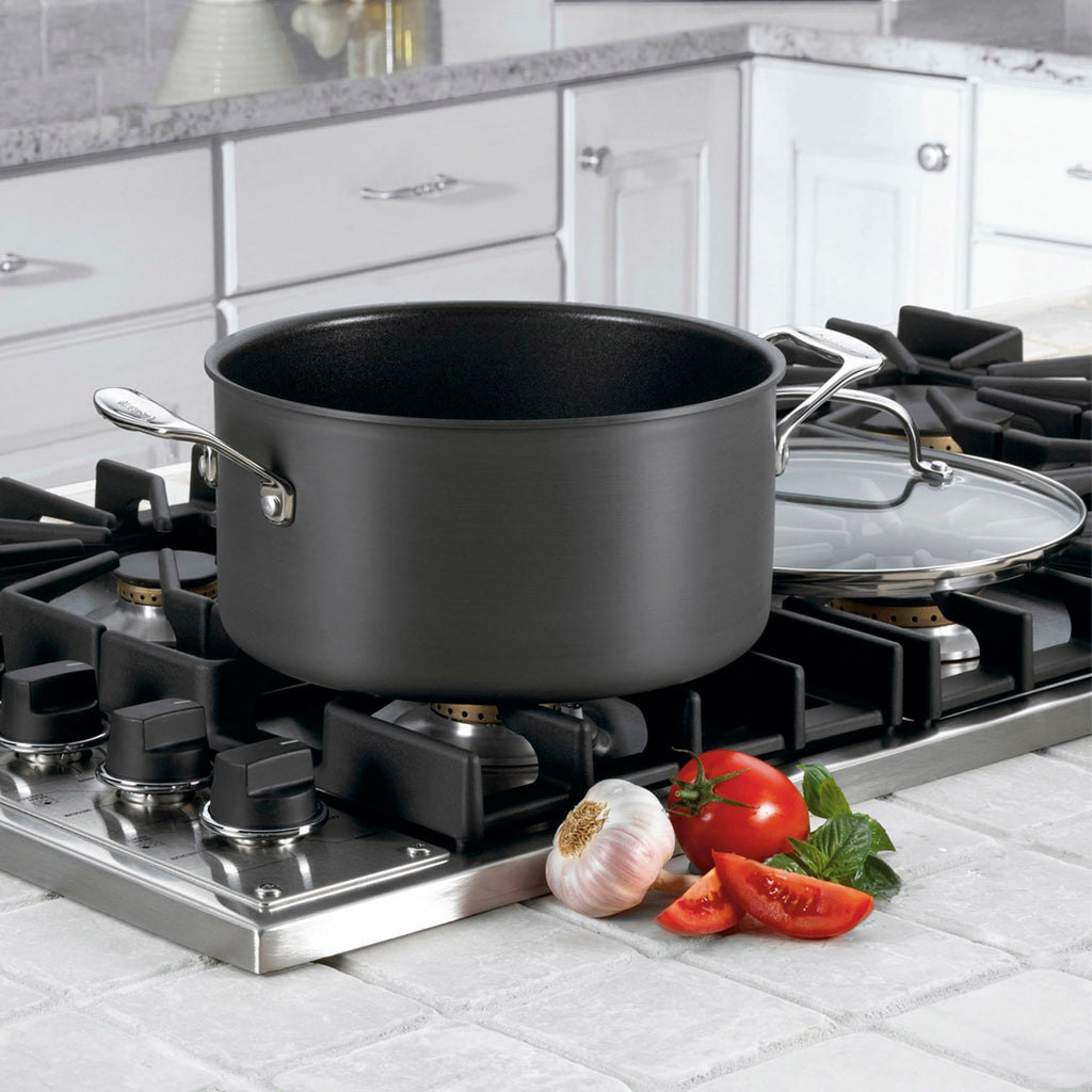 6-Quart Nonstick Hard-Anodized Stockpot with Cover U5982