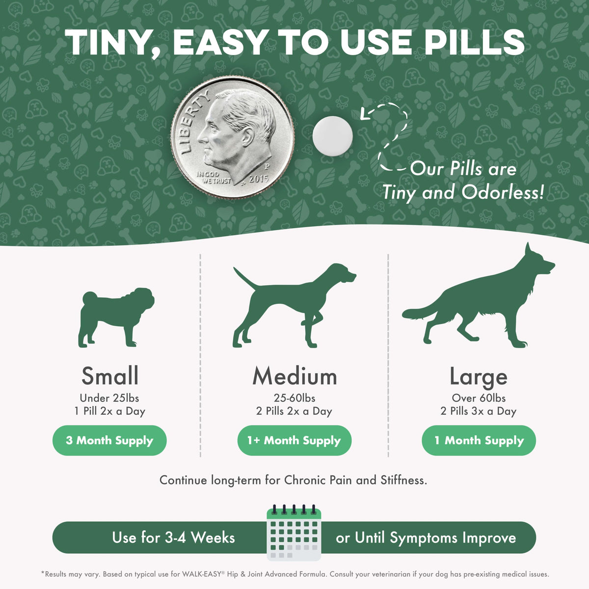 Hip and Joint Supplement for Dogs D6622