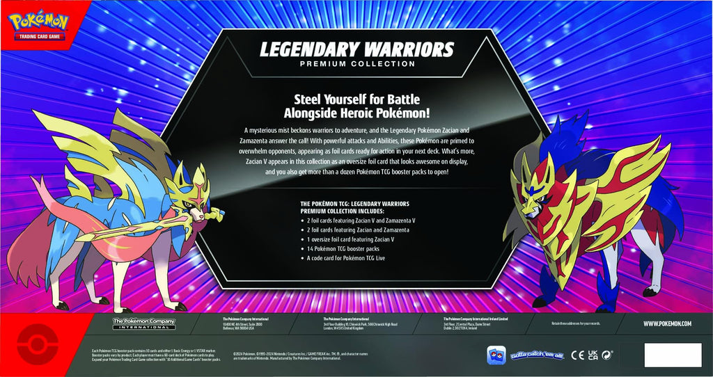 Pokemon TCG 14 Booster Packs Premium Collection Box E171