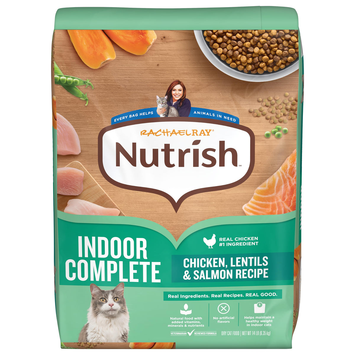 Indoor Complete Dry Cat Food 14 lb. Bag M564