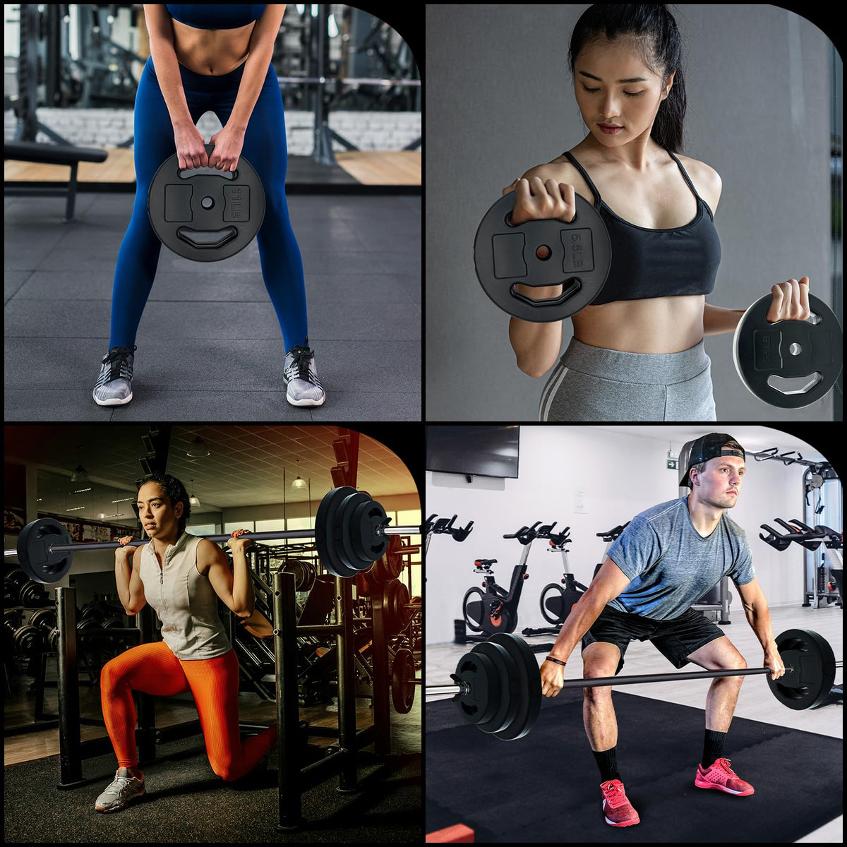 Adjustable Barbell Weight Set U5844