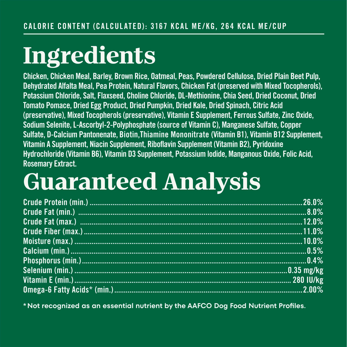 Healthy Weight Chicken & Rice Dry Dog Food 30 lb K452